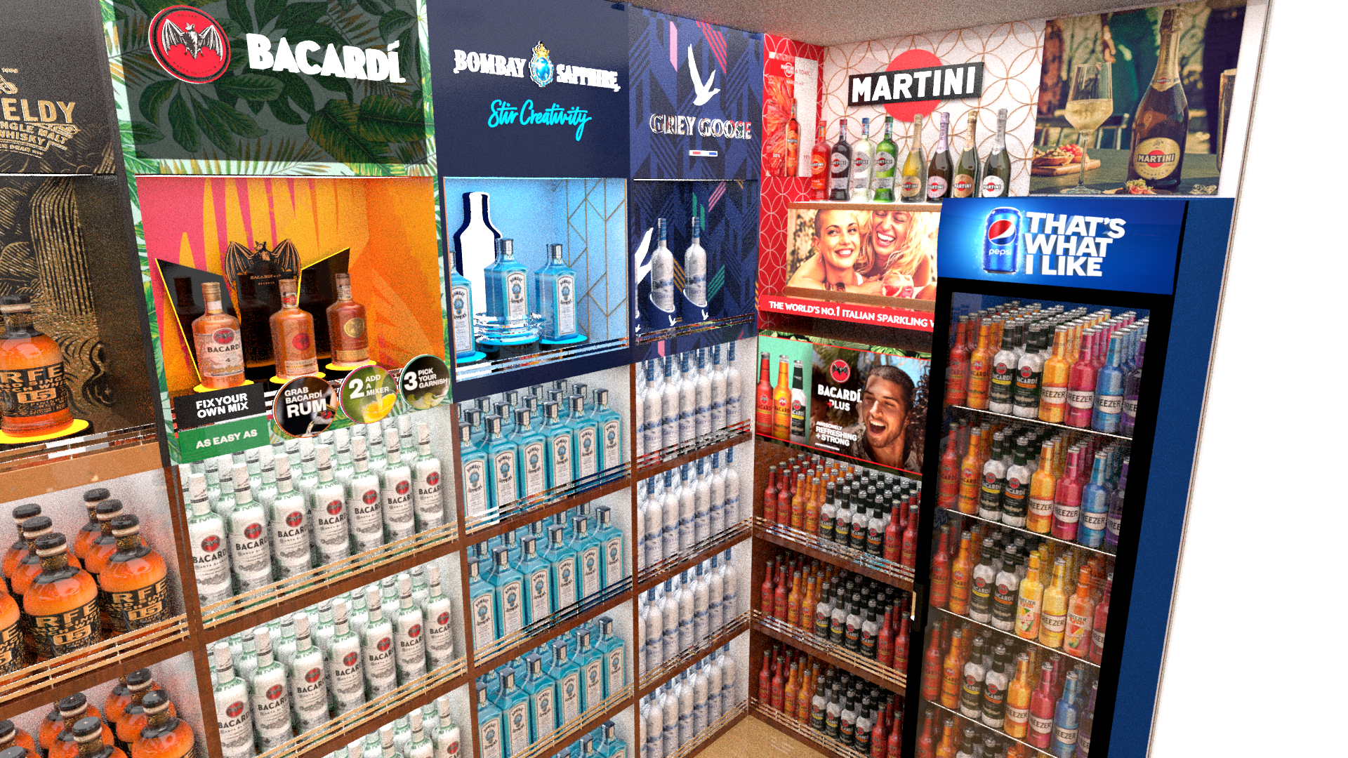 Retail Transformation Wine Shop